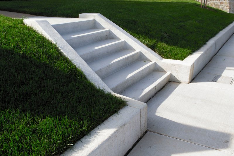 Hampstead concrete steps